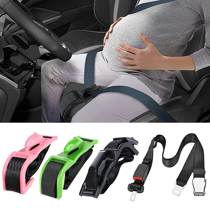 Pregnant Women Driving Seat Belts for Abdominal Comfort and Safety Pregnant