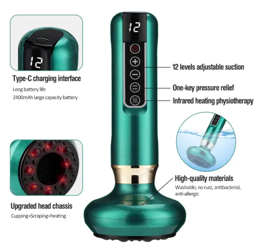 Electric Vacuum Cupping Massager For Body