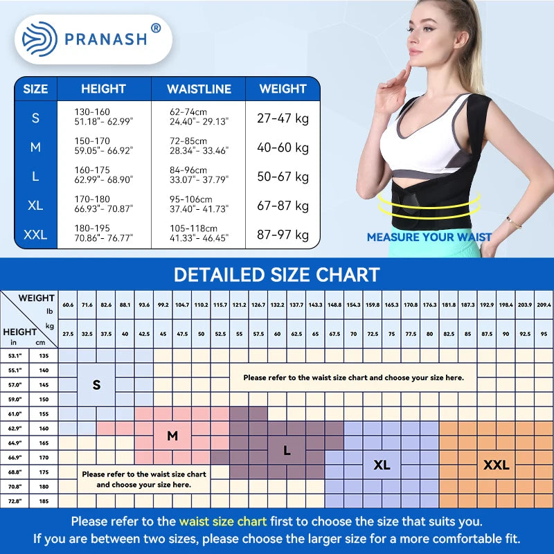 Dropshipping Stock Adjustable Back Posture Corrector Belt Women Men Prevent Slouching Relieve Pain Posture Corrector